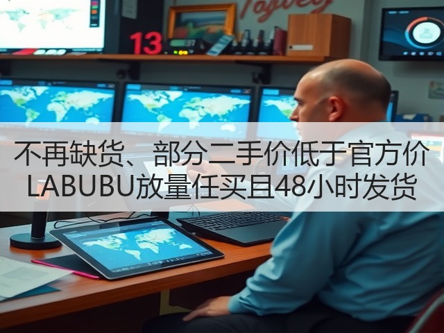 不再缺货、部分二手价低于官方价 LABUBU放量任买且48小时发货(图2) 不再缺货、部分二手价低于官方价 LABUBU放量任买且48小时发货(图2)