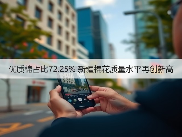优质棉占比72.25% 新疆棉花质量水平再创新高(图2) 优质棉占比72.25% 新疆棉花质量水平再创新高(图2)