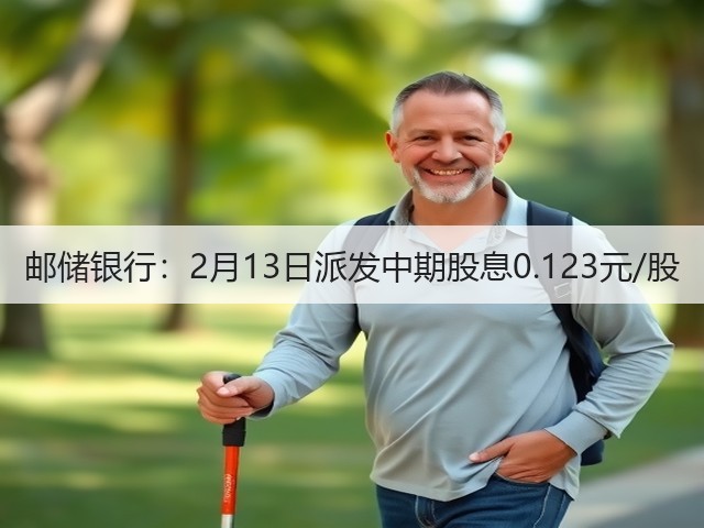 邮储银行:2月13日派发中期股息0.123元/股(图2) 邮储银行:2月13日派发中期股息0.123元/股(图2)