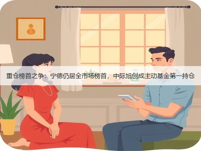 重仓榜首之争：宁德仍居全市场榜首，中际旭创成主动基金第一持仓(图3)
