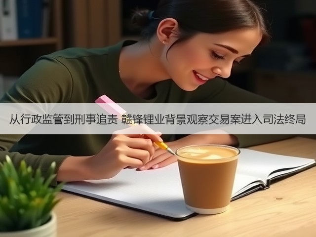 从行政监管到刑事追责 赣锋锂业背景观察交易案进入司法终局(图3) 从行政监管到刑事追责 赣锋锂业背景观察交易案进入司法终局(图3)