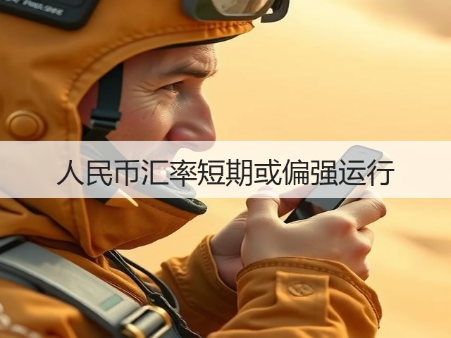 人民币汇率短期或偏强运行(图3)