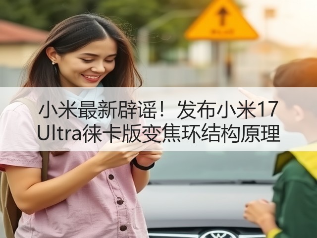 小米最新辟谣！发布小米17 Ultra徕卡版变焦环结构原理(图1)
