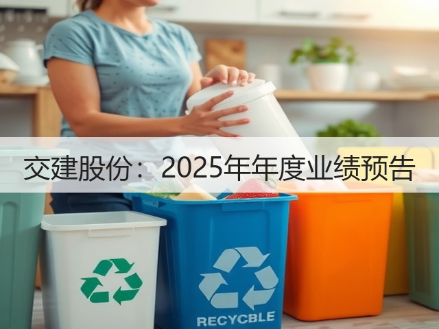 交建股份：2025年年度业绩预告(图3)