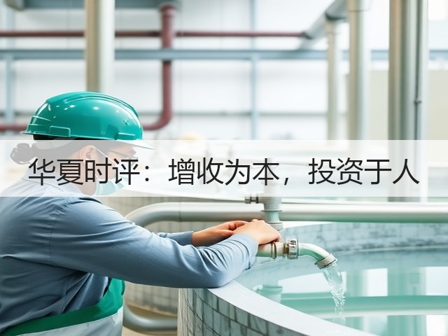 华夏时评:增收为本,投资于人(图2) 华夏时评:增收为本,投资于人(图2)
