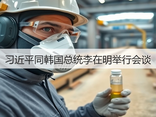 习近平同韩国总统李在明举行会谈(图1) 习近平同韩国总统李在明举行会谈(图1)