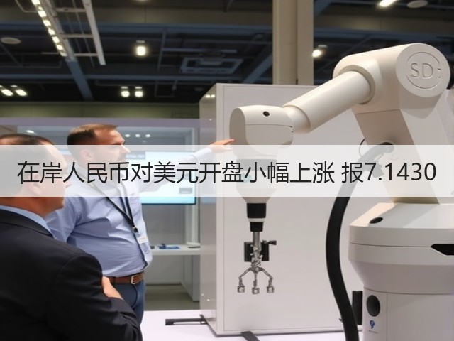 在岸人民币对美元开盘小幅上涨 报7.1430(图3) 在岸人民币对美元开盘小幅上涨 报7.1430(图3)