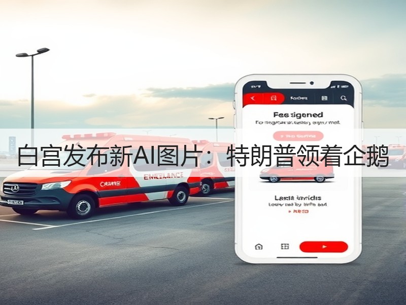 白宫发布新AI图片：特朗普领着企鹅