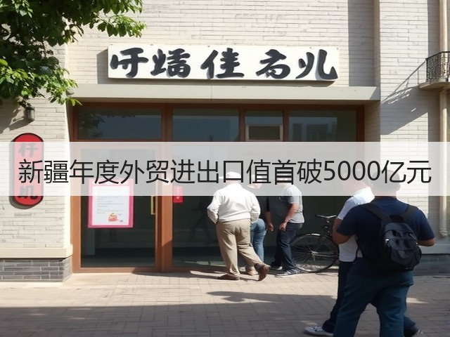 新疆年度外贸进出口值首破5000亿元(图2) 新疆年度外贸进出口值首破5000亿元(图2)