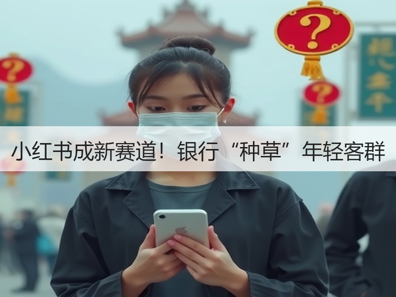 小红书成新赛道！银行“种草”年轻客群