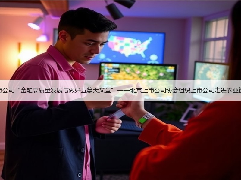 上市公司“金融高质量发展与做好五篇大文章”——北京上市公司协会组织上市公司走进农业银行