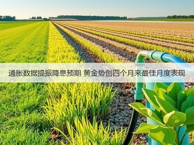 通胀数据提振降息预期 黄金势创四个月来最佳月度表现(图1)