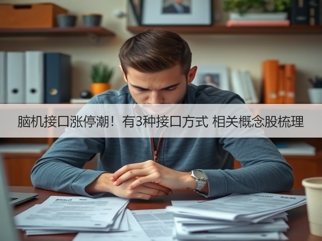 脑机接口涨停潮!有3种接口方式 相关概念股梳理(图1) 脑机接口涨停潮!有3种接口方式 相关概念股梳理(图1)