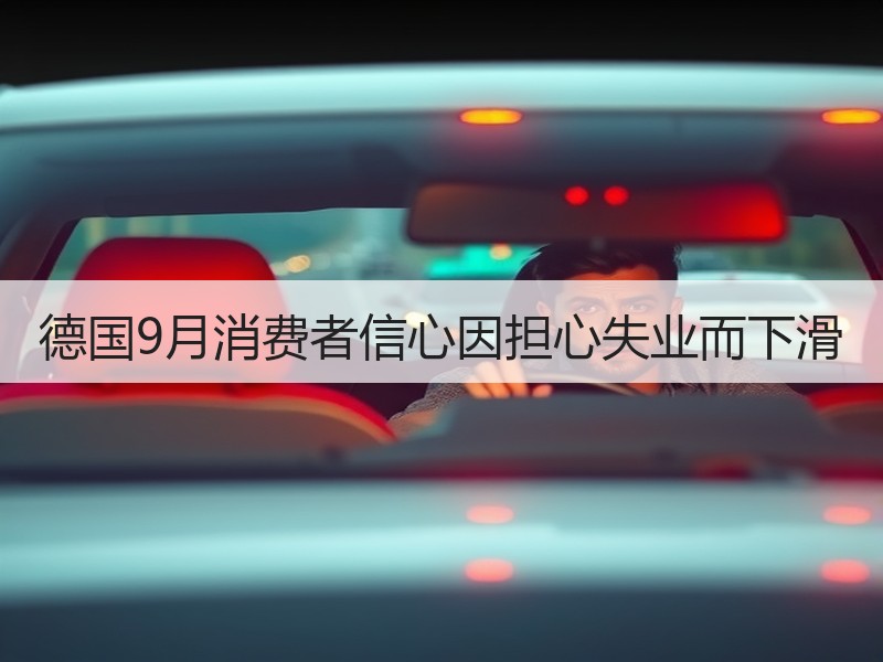 德国9月消费者信心因担心失业而下滑