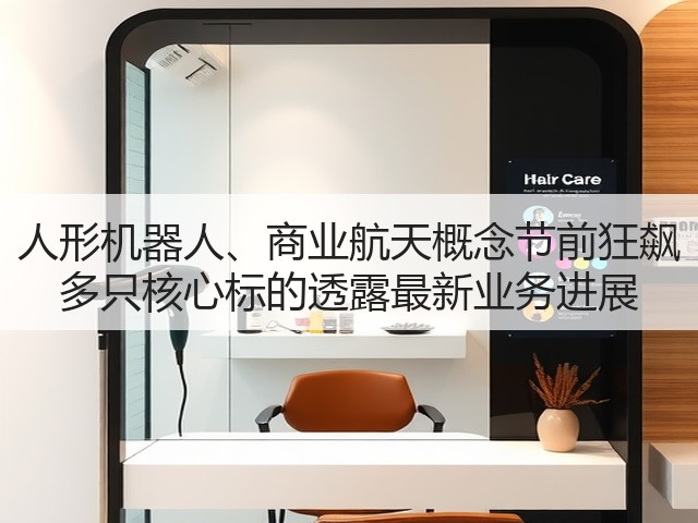 人形机器人、商业航天概念节前狂飙 多只核心标的透露最新业务进展(图1)