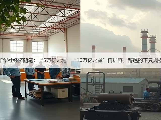 新华社经济随笔：“5万亿之城”“10万亿之省”再扩容，跨越的不只规模(图2)
