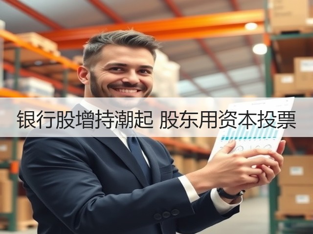 银行股增持潮起 股东用资本投票(图2)