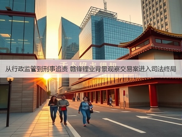 从行政监管到刑事追责 赣锋锂业背景观察交易案进入司法终局(图2) 从行政监管到刑事追责 赣锋锂业背景观察交易案进入司法终局(图2)