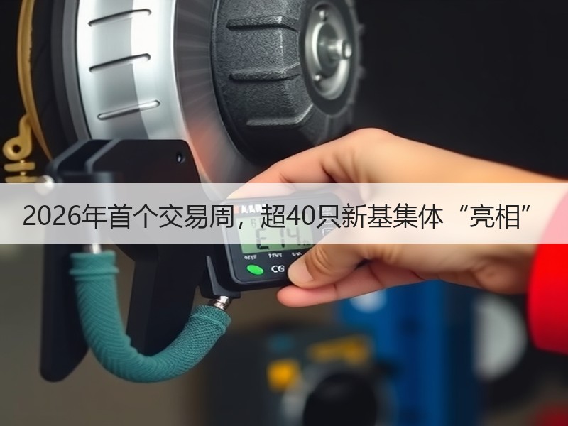 2026年首个交易周，超40只新基集体“亮相”