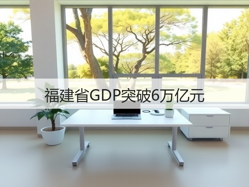 福建省GDP突破6万亿元