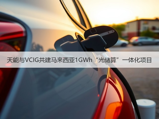 天能与VCIG共建马来西亚1GWh“光储算”一体化项目(图3)