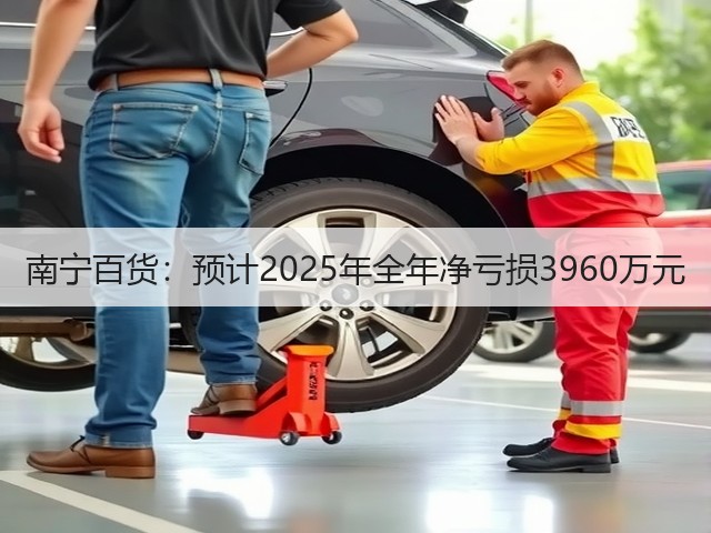 南宁百货：预计2025年全年净亏损3960万元(图1)