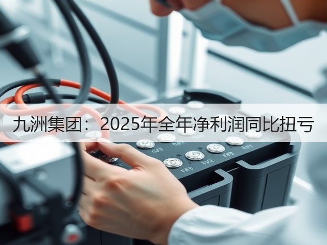 九洲集团：2025年全年净利润同比扭亏(图1)