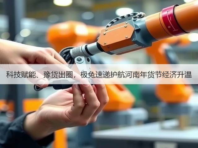 科技赋能、豫货出圈，极兔速递护航河南年货节经济升温(图3)