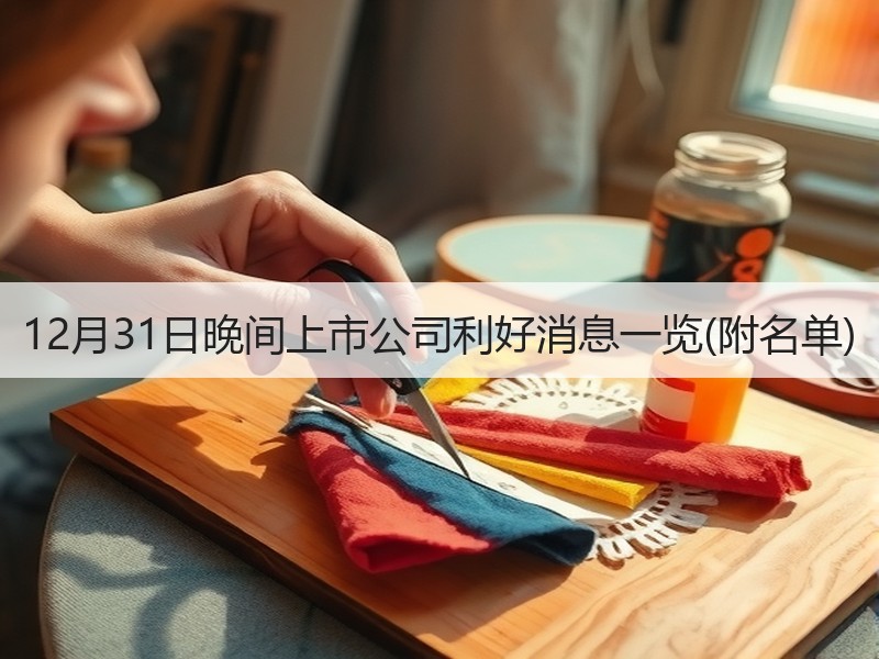 12月31日晚间上市公司利好消息一览(附名单)