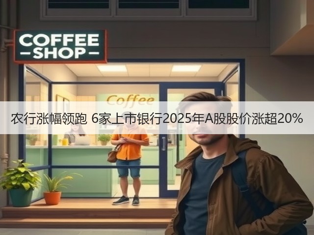 农行涨幅领跑 6家上市银行2025年A股股价涨超20%(图3) 农行涨幅领跑 6家上市银行2025年A股股价涨超20%(图3)