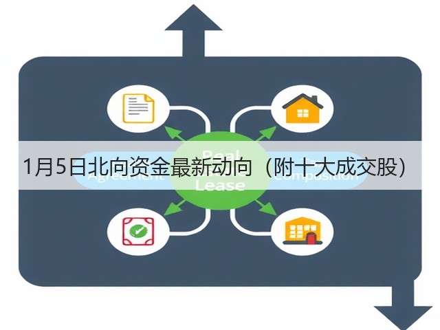 1月5日北向资金最新动向（附十大成交股）(图3)