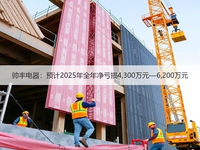 帅丰电器：预计2025年全年净亏损4,300万元—6,200万元(图2)
