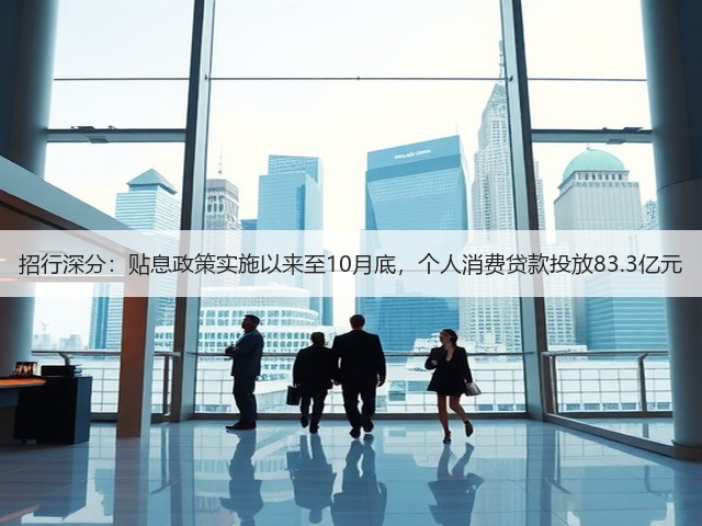 招行深分:贴息政策实施以来至10月底,个人消费贷款投放83.3亿元(图3) 招行深分:贴息政策实施以来至10月底,个人消费贷款投放83.3亿元(图3)