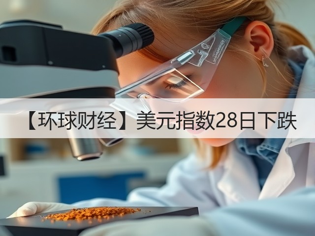 【环球财经】美元指数28日下跌(图3)