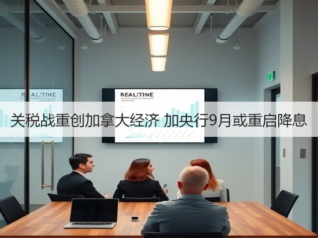 关税战重创加拿大经济 加央行9月或重启降息(图1)