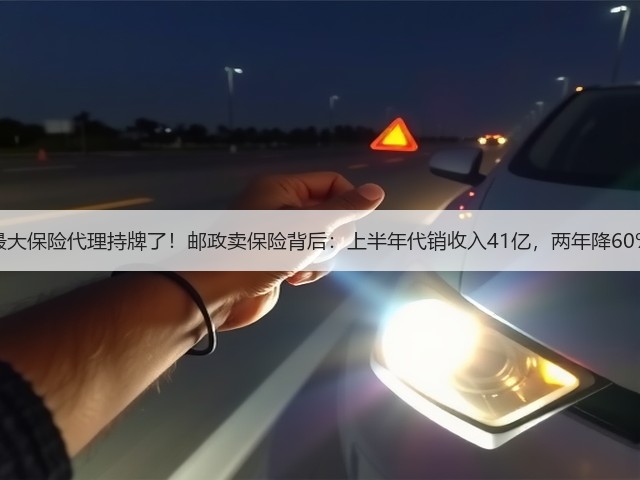 最大保险代理持牌了!邮政卖保险背后:上半年代销收入41亿,两年降60%(图2) 最大保险代理持牌了!邮政卖保险背后:上半年代销收入41亿,两年降60%(图2)