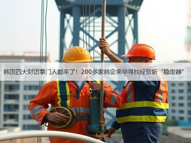 韩国四大财团掌门人都来了!200多家韩企来华寻找经贸新“稳定器”(图2) 韩国四大财团掌门人都来了!200多家韩企来华寻找经贸新“稳定器”(图2)