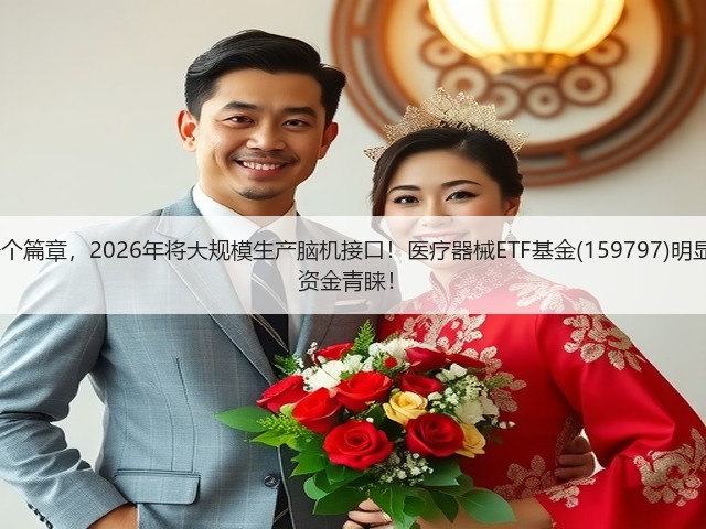 马斯克宏图的下一个篇章，2026年将大规模生产脑机接口！医疗器械ETF基金(159797)明显波动超5%，再获资金青睐！(图3)