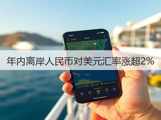年内离岸人民币对美元汇率涨超2%(图2)