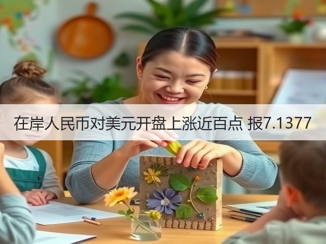 在岸人民币对美元开盘上涨近百点 报7.1377(图3)
