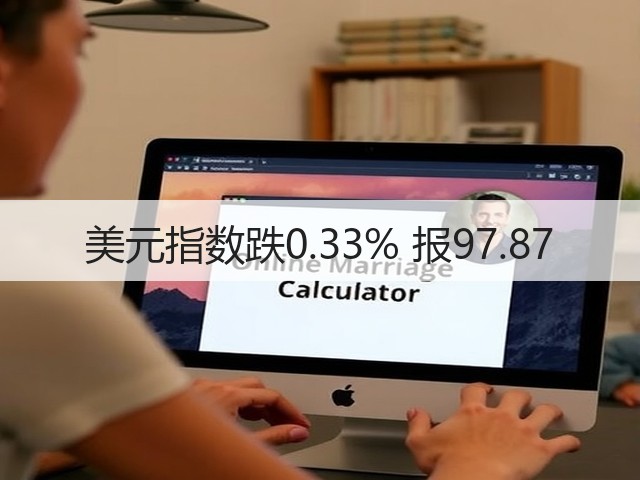 美元指数跌0.33% 报97.87(图3)