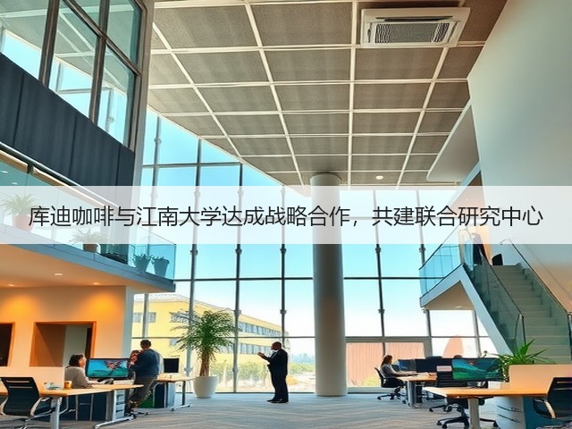 库迪咖啡与江南大学达成战略合作，共建联合研究中心(图1)