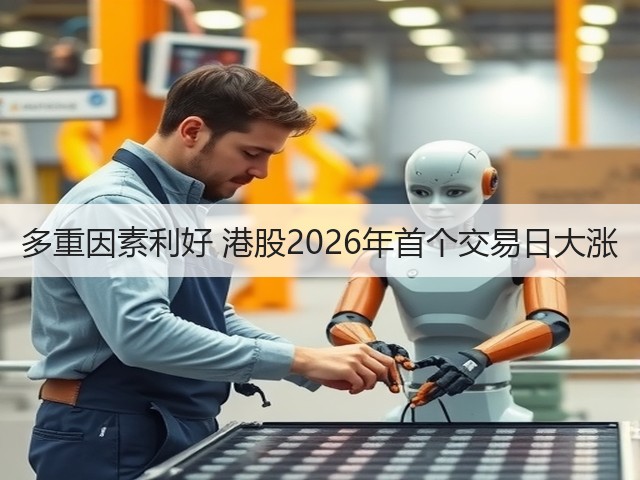 多重因素利好 港股2026年首个交易日大涨(图2)