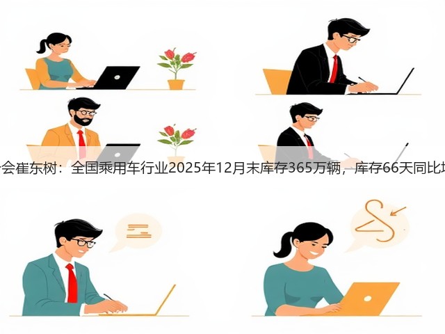乘联分会崔东树:全国乘用车行业2025年12月末库存365万辆,库存66天同比增20天(图1) 乘联分会崔东树:全国乘用车行业2025年12月末库存365万辆,库存66天同比增20天(图1)