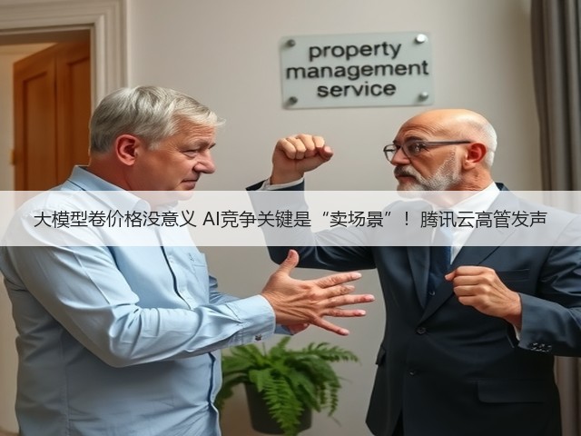 大模型卷价格没意义 AI竞争关键是“卖场景”！腾讯云高管发声(图3)