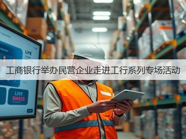 工商银行举办民营企业走进工行系列专场活动(图2) 工商银行举办民营企业走进工行系列专场活动(图2)