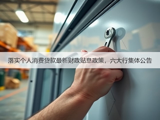 落实个人消费贷款最新财政贴息政策，六大行集体公告(图1)