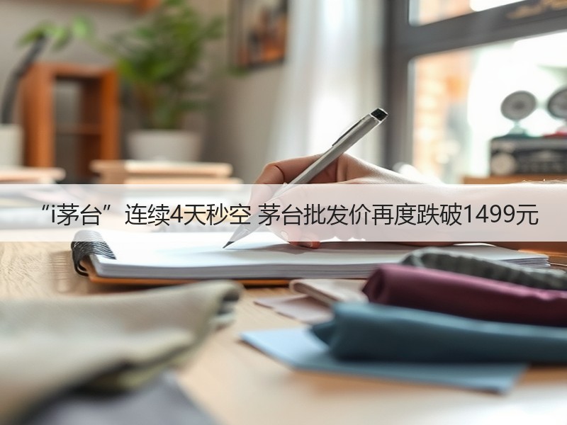 “i茅台”连续4天秒空 茅台批发价再度跌破1499元