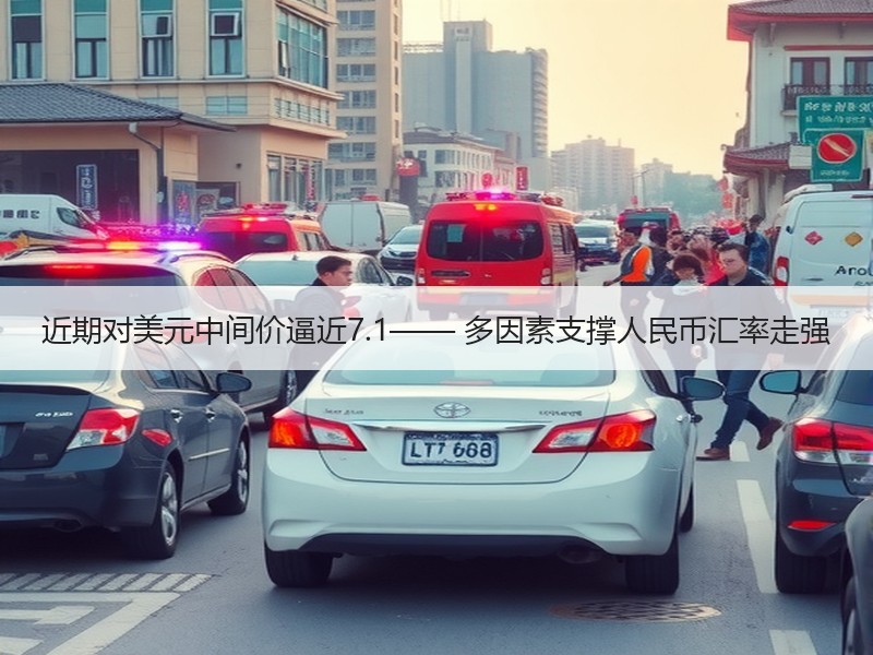 近期对美元中间价逼近7.1—— 多因素支撑人民币汇率走强