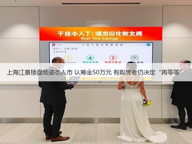 上海江景楼盘低姿态入市 认筹金50万元 有购房者仍决定“再等等”(图3)